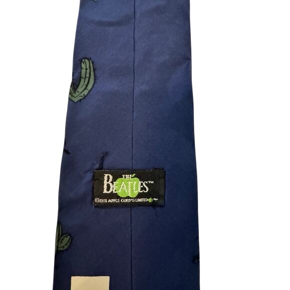 The Beatles 1991 APPLE CORPS Limited Silk NeckTie "GET BACK" 1969 Novelty - Picture 4 of 8